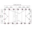 Konstrukce haly 9,15 m x 12 m x 4,5 m