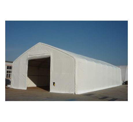12,2 × 18,3 × 6,7 m (Š×D×V), 650–900 g/m2, střecha DP