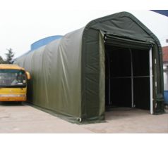 Plachtová garáž pro autobus / nákladní automobil, 5,5 × 15 × 5,3 m