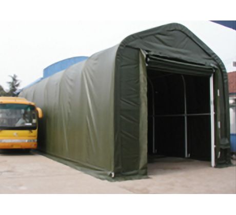 Plachtová garáž pro autobus / nákladní automobil, 5,5 × 15 × 5,3 m