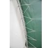 Test Plachtová hala šířka: 9,15m, délka: 26m, výška: 4,5m, PE 300g/m2