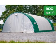 Test Plachtová hala šířka: 9,15m, délka: 26m, výška: 4,5m, PE 300g/m2