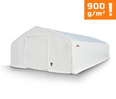 Plachtová hala šířka: 10 m, délka: 30,05 m, výška: 5,2 m, PVC 900 g/m2 BÍLÁ